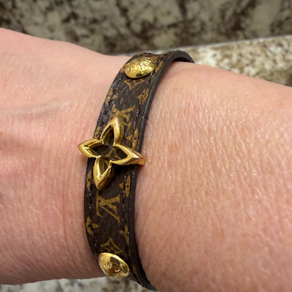 Louis Vuitton Leather Bracelet - Picture 2 of 5